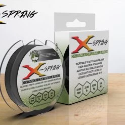 Fish On Tackle Store Specimen Carp Jackel X-Spring Distance Casting Leader 100m