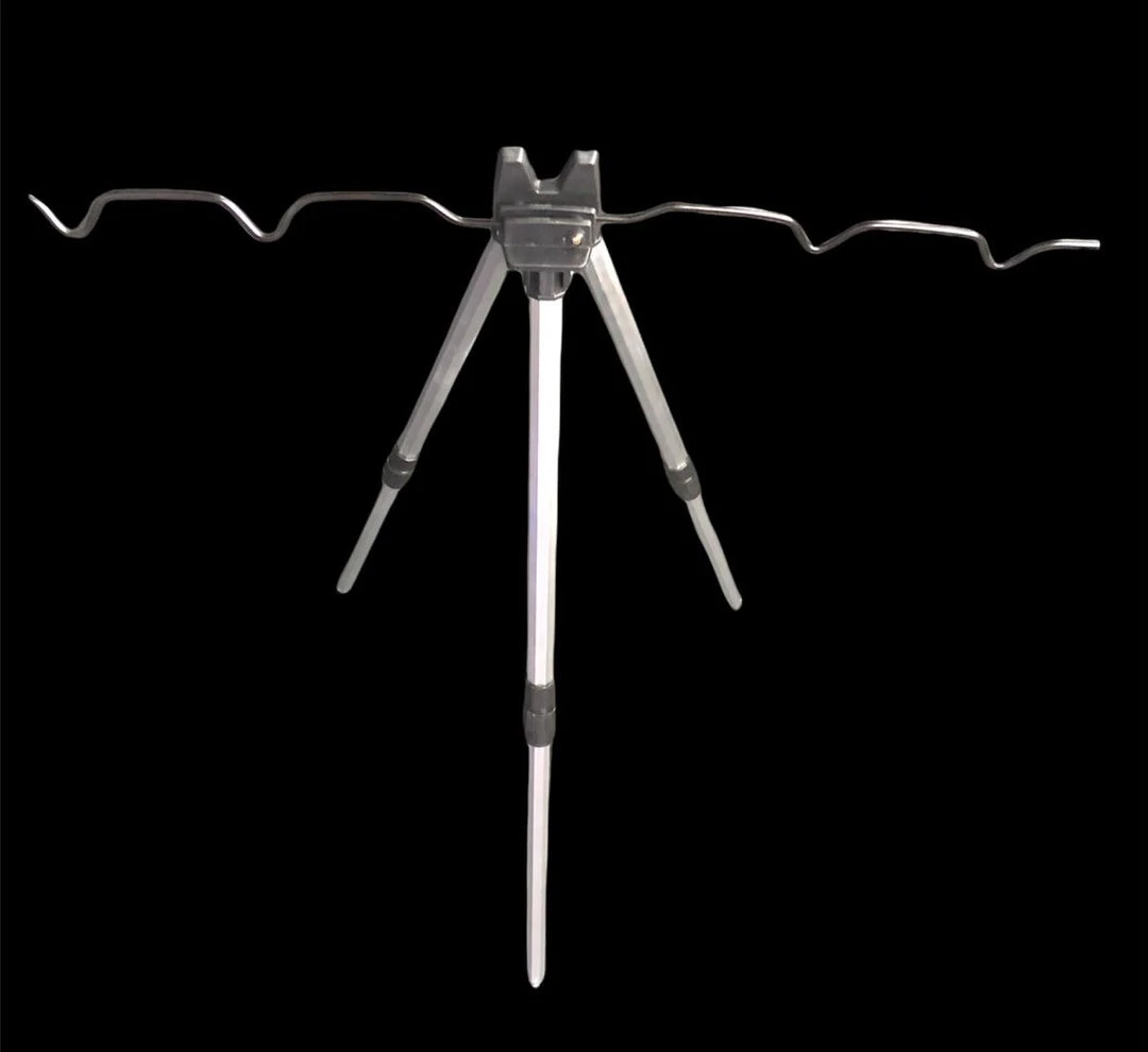 Fish On Tackle Store Aluminum Tripod 5 Rod Stand 1 Fish On Tackle Store Aluminum Tripod 5 Rod Stand