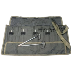 Fish On Tackle Store Specimen Carp Gardner Bivvy Pegs With Pouch