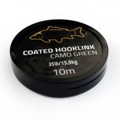 Fish On Tackle Store Tacticarp Coated Hooklink Camo Green 10m Specimen Carp