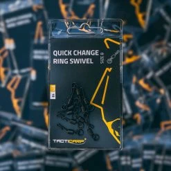 Fish On Tackle Store Tacticarp Quick Change Ring Swivel (WITH RING) Specimen Carp
