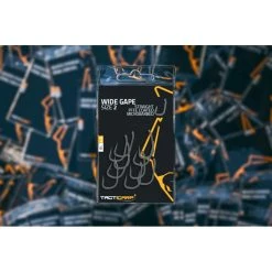 Fish On Tackle Store Tacticarp Straight Wide Gape Hook Specimen Carp