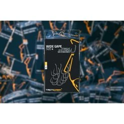 Fish On Tackle Store Tacticarp Straight Wide Gape Hook Specimen Carp