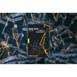 Fish On Tackle Store Tacticarp Straight Wide Gape Hook Specimen Carp
