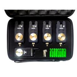 Fish On Tackle Store Jackel Vortex 4+1 Wireless Alarm Set Specimen Carp