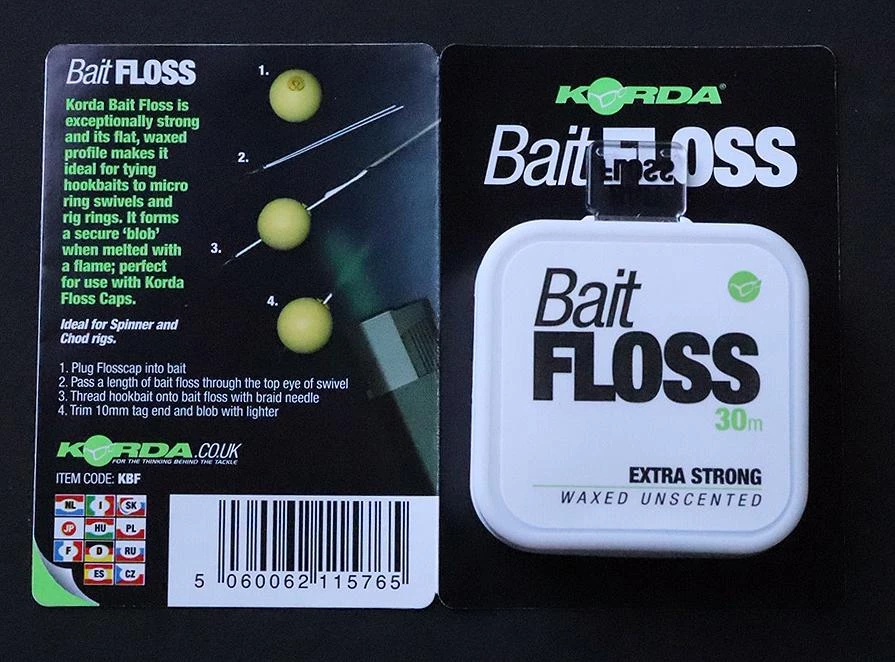 Fish On Tackle Store Specimen Carp Korda Bait Floss 30M 4 Fish On Tackle Store Specimen Carp Korda Bait Floss 30M