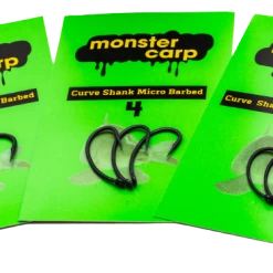 Fish On Tackle Store Specimen Carp Curve Shank Hooks Monster Carp