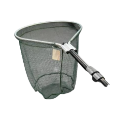 Fish On Tackle Store Green Alu Length Adjustable Landing Net