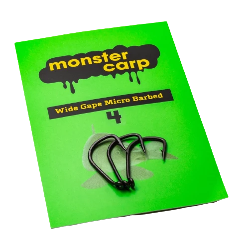 Fish On Tackle Store Wide Gape Micro Barbed Hooks - Monster Carp Specimen Carp 1 Fish On Tackle Store Wide Gape Micro Barbed Hooks - Monster Carp Specimen Carp