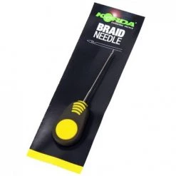 Fish On Tackle Store Korda Needle Braid Hair Yellow 7CM