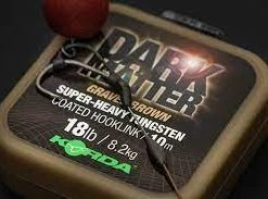 Fish On Tackle Store Specimen Carp Dark Matter Tungsten Hooklink Braid