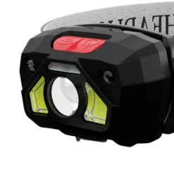 Fish On Tackle Store Red & Black USB Rechargeable Headlamp Apparel & Camping