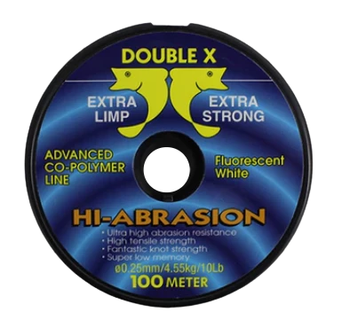 Fish On Tackle Store Double X Extra Limp Extra Strong White (100 M) Leader Line 1 Fish On Tackle Store Double X Extra Limp Extra Strong White (100 M) Leader Line