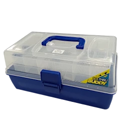 Fish On Tackle Store Seathru Buddy HS-304 TACKLE BOX Papgooi