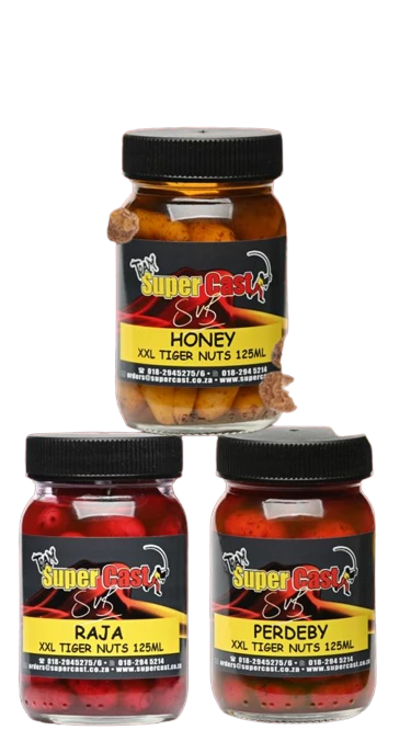 Fish On Tackle Store Carp Baits & Additives SuperCast XXL Tiger Nuts 125ml 1 Fish On Tackle Store Carp Baits & Additives SuperCast XXL Tiger Nuts 125ml