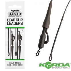 Fish On Tackle Store Korda Basix Lead Clip Leaders Specimen Carp 3 Fish On Tackle Store Korda Basix Lead Clip Leaders Specimen Carp