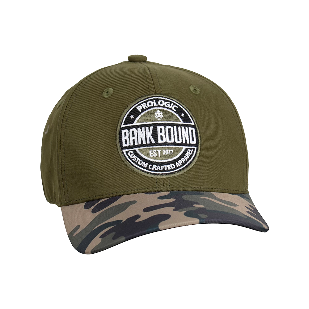 Fish On Tackle Store Apparel & Camping Prologic Bank Bound CAMO CAP 1 Fish On Tackle Store Apparel & Camping Prologic Bank Bound CAMO CAP