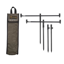 Fish On Tackle Store Specimen Carp Prologic Avenger Buzz Bar Kit & Carrycase 3 Rod