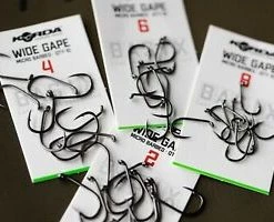 Fish On Tackle Store Korda Basix Wide Gape Hooks